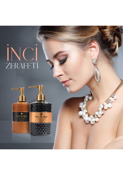 Luxury Vegan Sıvı Sabun Black ve Eden's Pearl 500 ml x 2 Adet