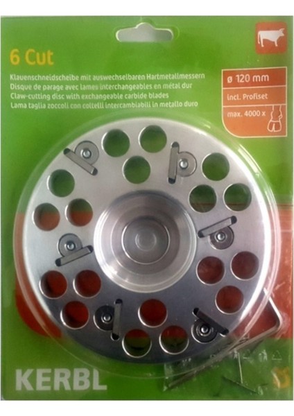 6 Bıçaklı Tırnak Diski