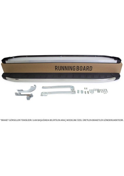 Hyundai Bayon Proside Yan Basamak Krom 2021 ve Sonrası modelleri