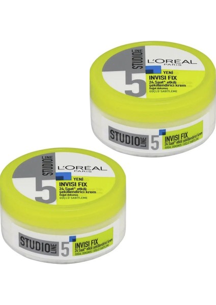 L'Ore-al Paris Men Expert L'oréal Paris Studio Line Mineral Fx Kavanoz Jöle 2'li