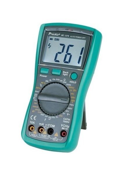 PROSKIT MT-1270 Dijital Multimetre