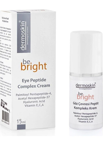 Be Bright Göz Çevresi Peptit Kompleks Krem 15 ml