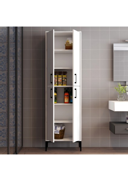 - Berlin A Çok Amaçlı Banyo Dolabı - Beyaz fiyatları