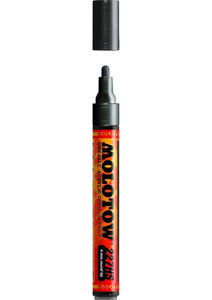 227HS 4mm Metalic Black N223