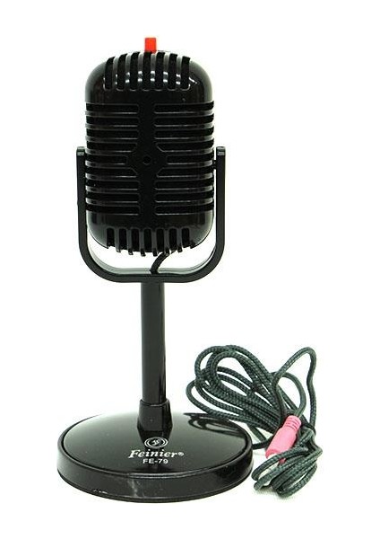 2240 Mikrofon Siyah Karaoke Speaker