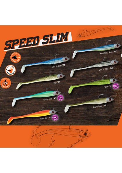 Speed Slim 140MM 20 gr Silikon Yem - 152
