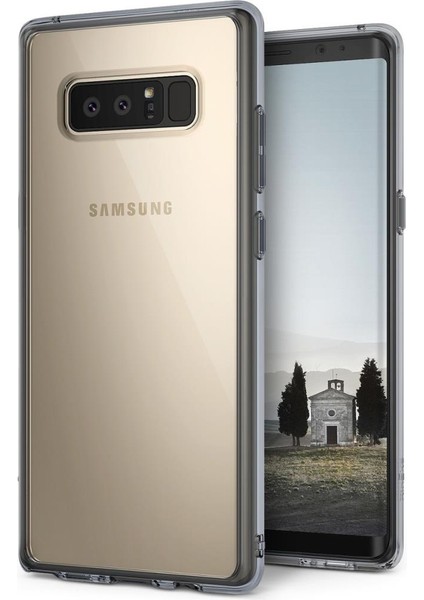 Fusion Galaxy Note 8 Kılıf Smoke Black