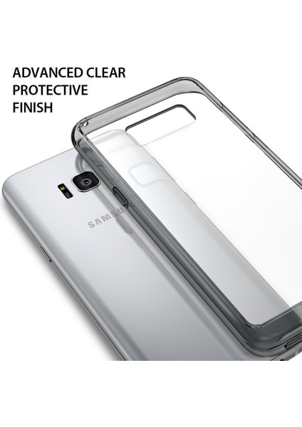 Fusion Galaxy S8 Plus Kılıf Smoke Black