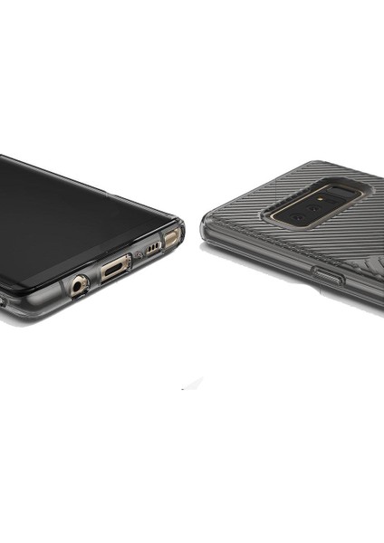 Bevel Galaxy Note 8 Kılıf Smoke Black modelleri