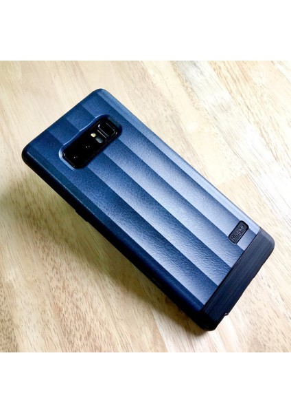Flexs Galaxy Note 8 Kılıf Deep Blue - Premium Pu Deri&tpu Kombini Tam Koruma fiyatları