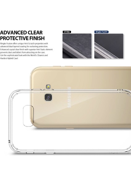 Fusion Galaxy A5 2017 Kılıf Crystal Clear