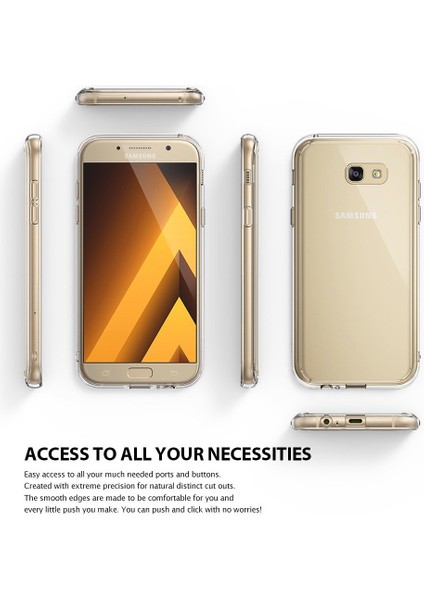 Fusion Galaxy A5 2017 Kılıf Crystal Clear