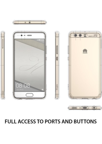 Fusion Huawei P10 Plus Kılıf Crystal Clear fırsatları