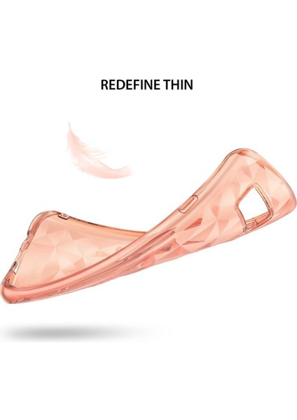 Air Prism 3D Elmas Yansıması Galaxy S8 Kılıf Rose Gold fırsatları