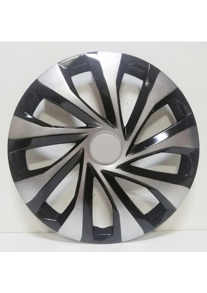Renault Megane Uyumlu 16 Inç 4 Adet Jant Kapağı Çelik Görünüm + Amblem