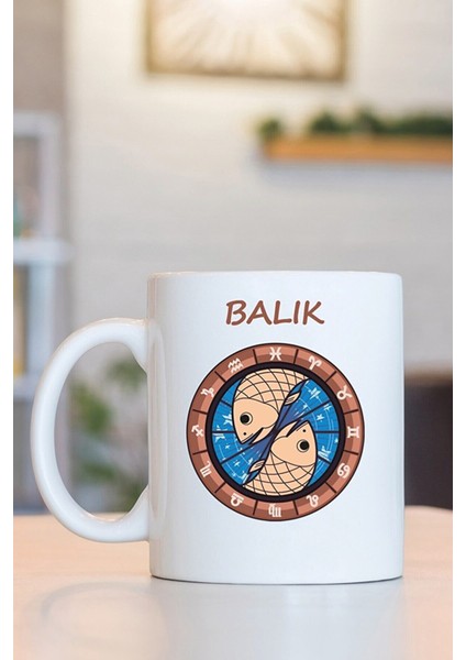 Burcu Kupa Bardak - Baskılı Bardak - Hediyelik Bardak- Burçlar