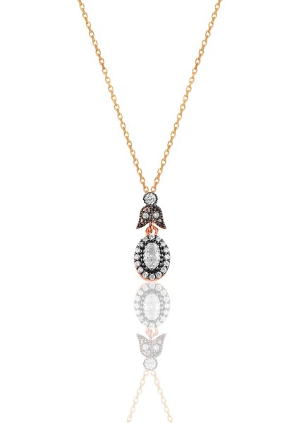 Gümüş Rose Elmas Montürlü Oval Üçlü Set… fiyatları