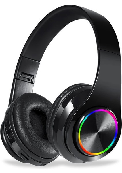 B39 Rgb Aydınlık Kablosuz Bt 5.0 Oyun Kulaklığı Stereo (Yurt Dışından)