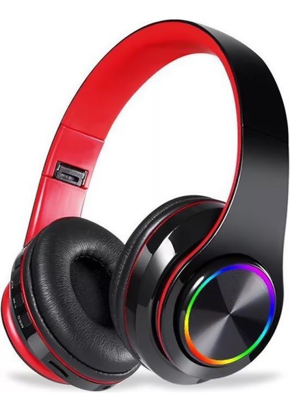 B39 Rgb Aydınlık Kablosuz Bt 5.0 Oyun Kulaklığı Stereo (Yurt Dışından)