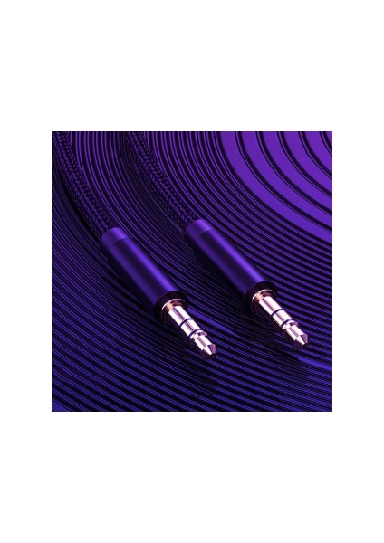 Apple iPhone Samsung Xiaomi Huawei Oppo Uyumlu Örme 3,5mm. Aux Çelik Örgü Araç Ev Müzik Video Ses Kablosu. modelleri