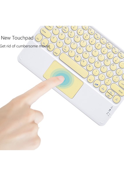 Samsung Galaxy Tab S2 T710 T713 T715 Bluetooth Klavye Touchpad Wifi Kablosuz Q Klavye 8 Inç modelleri