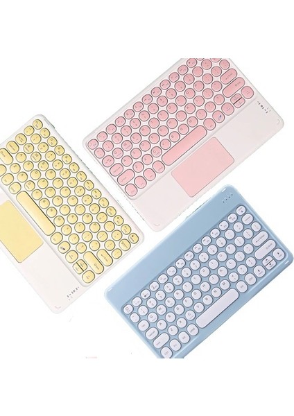Samsung Galaxy Tab S2 T710 T713 T715 Bluetooth Klavye Touchpad Wifi Kablosuz Q Klavye 8 Inç