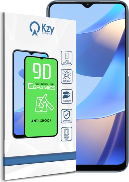 Oppo A16 Tam Kaplayan Seramik Nano Esnek Ekran Koruyucu Cam fiyatları