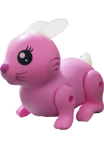 Oyuncak Tavşan Sesli Işıklı Hareketli Sevimli Pembe Tavşan modelleri