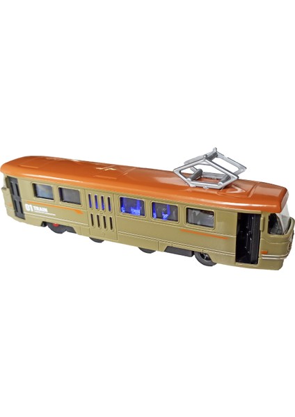 PopŞeker Oyuncak Metal Tren Sesli, Işıklı, Müzikli Çek-Bırak Özellikli Oyuncak Metal Tren 19 Cm. modelleri