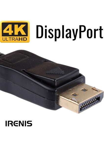 Displayport Kablo - 19 Pin - 165 Hz Destekli - 21 Gbit, 1 metre