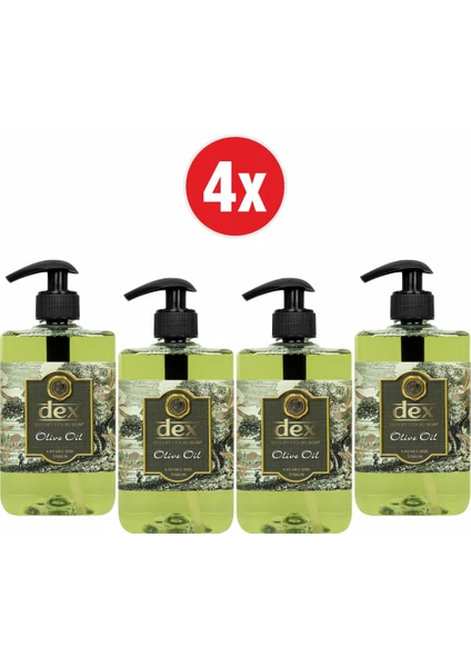 Luxury Olive Oil Sıvı Sabun 500 ml x 4 Adet