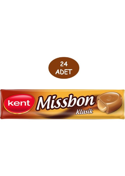 Missbon Tereyağlı Şeker 43 gr x 24'lü