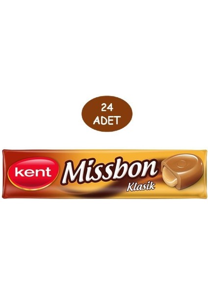 Missbon Tereyağlı Şeker 43 gr x 24'lü