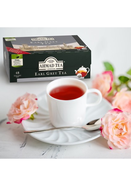 Ahmad Tea Earl Grey 48'li Demlik Poşet Çay