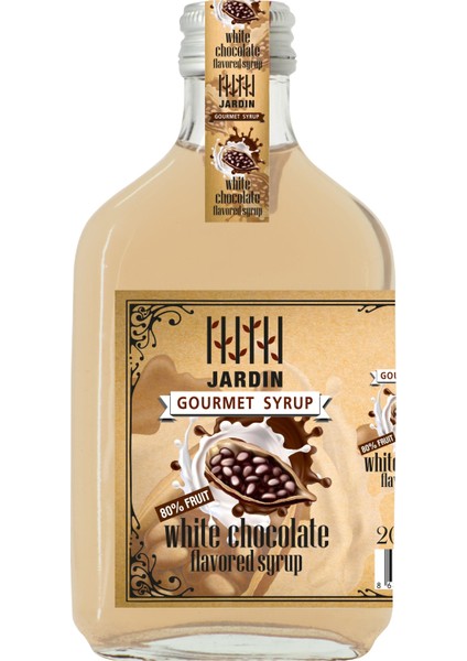Beyaz Çikolata Aromalı Şurup 200 ml