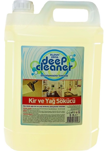 Deep Cleaner Kir ve Yağ Sökücü Bahar 5 Lt