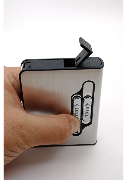 Gri USB Girişli Tabaka