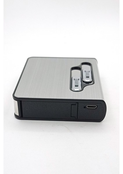 Gri USB Girişli Tabaka