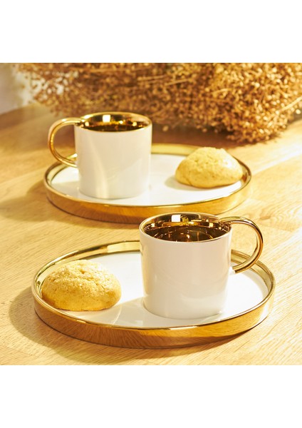 Levin Sunumluklu 2 Kişilik Kahve Fincan Takımı 100 Ml