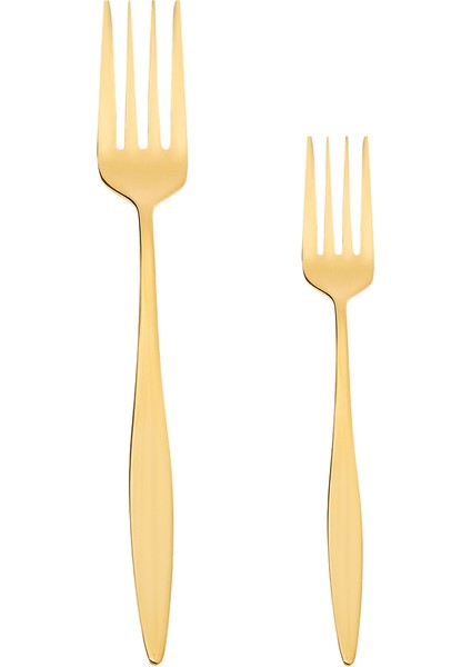 Ilıca Gold 30 Parça 6 Kişilik Çatal Kaşık Bıçak Seti fırsatları