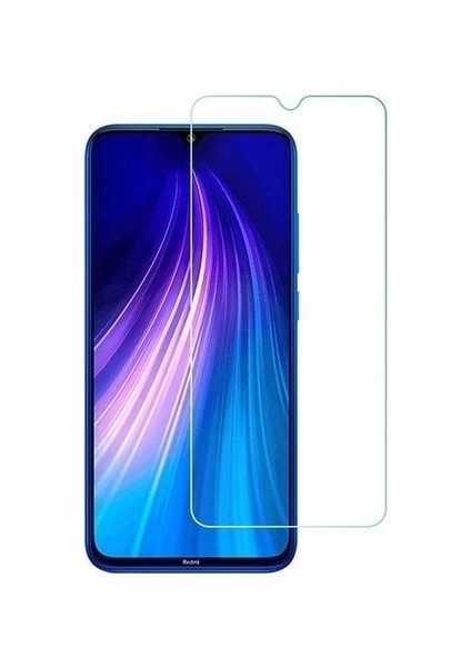 Mi Note 8 Temperli Şeffaf Ekran Koruyucu Kırılmaz Cam