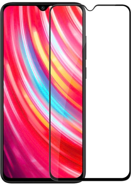 Redmi Note 8 Pro – A5 2020 – A9 2020 – F11 – Realme 5 – Y19 – U20 Temperli Siyah Ekran Koruyucu Kırılmaz Cam