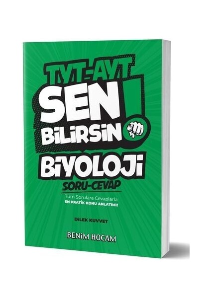 TYT AYT Biyoloji Sen Bilirsin Soru-Cevap Kitabı