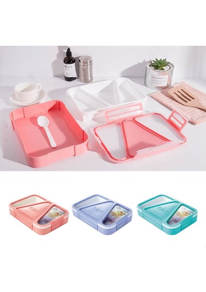 3 Bölüm Taşınabilir Öğle Yemeği Kutusu (Yurt Dışından) fırsatları