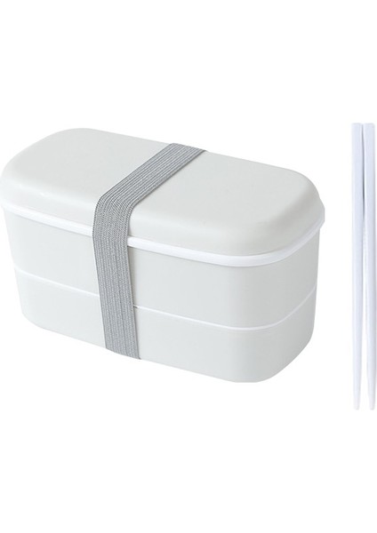 Çubuklarla Çift Katmanlar Öğle Yemeği Kutusu Mikrodalgalar (Yurt Dışından)