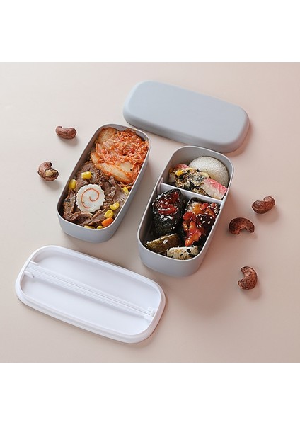 Çubuklarla Çift Katmanlar Öğle Yemeği Kutusu Mikrodalgalar (Yurt Dışından) fırsatları