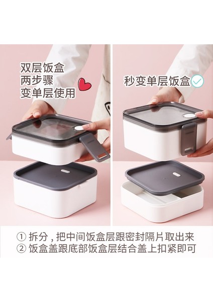 Mikrodalgaya Uygun Japon Tarzı Mühürlü Öğle Yemeği Kutusu Sofra Takımı modelleri