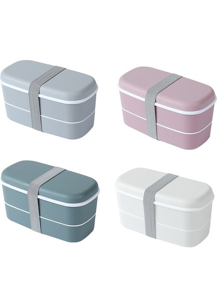 Çubuklarla Çift Katmanlar Öğle Yemeği Kutusu Mikrodalgalar (Yurt Dışından) indirimleri