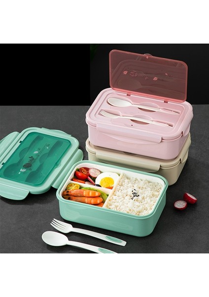Mikrodalgaya Uygun Bento Kutusu Japon Sofra Takımı (Yurt Dışından)