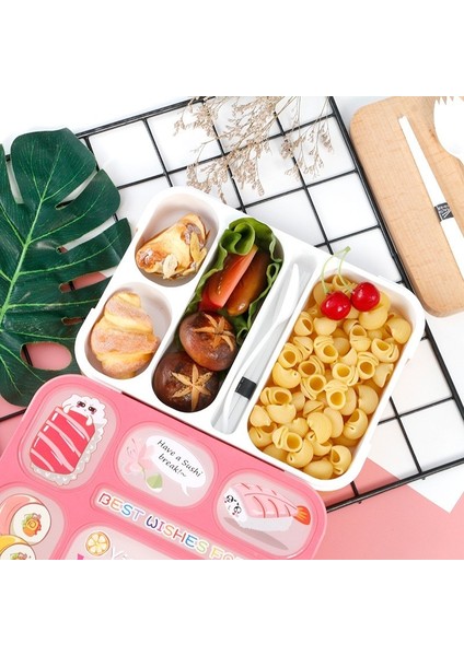 Sızdırmaz Taşınabilir Bento Kutusu 1000ML (Yurt Dışından)